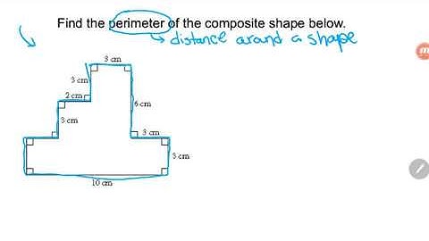 Help! How Do you Find Side Lengths for the Perimeter of a Composite Shape ?