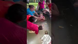 Baptism In The Name Of Jesus'❣️🥰 #jesus​ #jesuschrist​ #shorts​ #baptism​