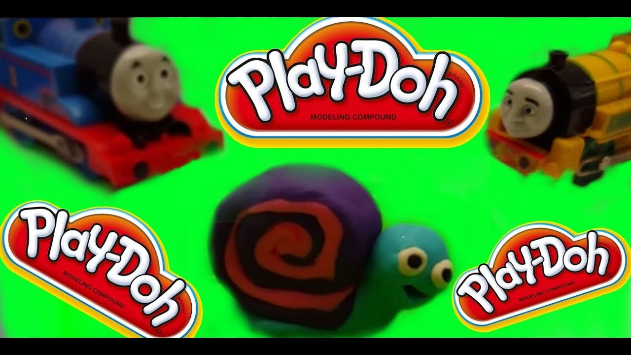 Thomas The Train Play Doh How To Make A Play Doh Snail YouTube