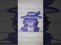 Pen art #drawing #shorts #sketch #penart