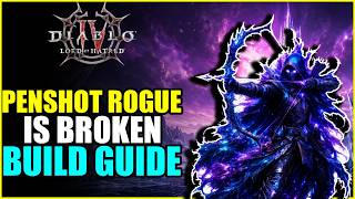 Diablo 4 | BEST ENDGAME BOW ROGUE BUILD! (Blasting Pit 100!) Updated Penshot Rogue Guide (T12)