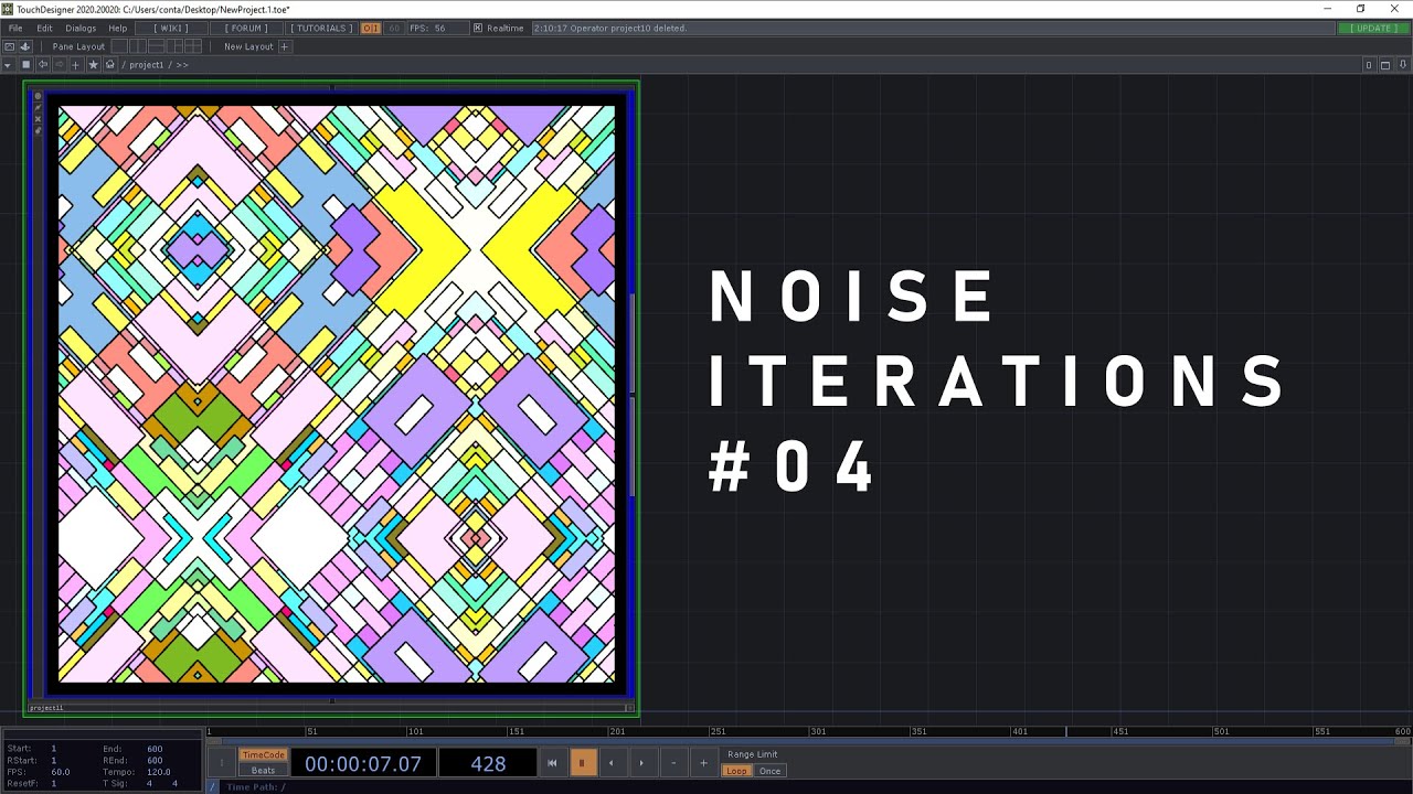 Noise iterations #4- Touchdesigner tutorial - YouTube