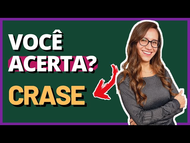 CRASE – Você acerta a questão? (crase na indicação de horas) || Prof. Letícia Góes class=