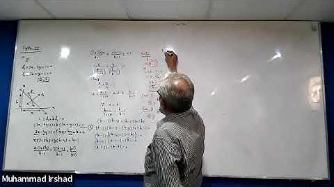 XII Maths Chapter 3 The General Equations of Straight Line: Exercise 3.1