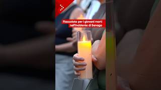 Ragazzi morti nell'incidente a Senago, fiaccolata per ricordarli nel paese in cui vivevano