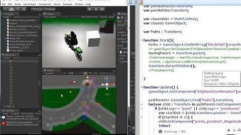 Unity 3D Path Finding _ Vehicle Waypoint  ( Ai Sphere_Waypoint_Hitter.mp4)