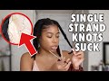 How I Maintain My Single Strand Knots | Natural Hair Problems