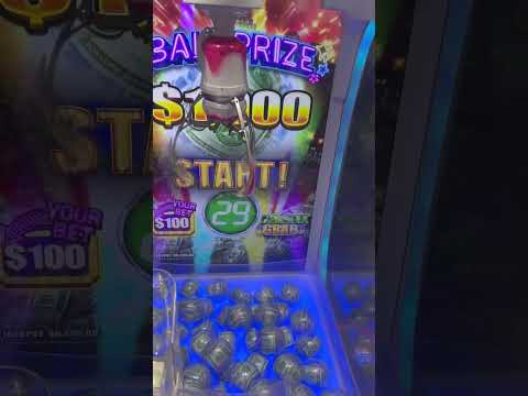 Massive win on power push slot machine!!! #slot #casino #advantageplay #shorts