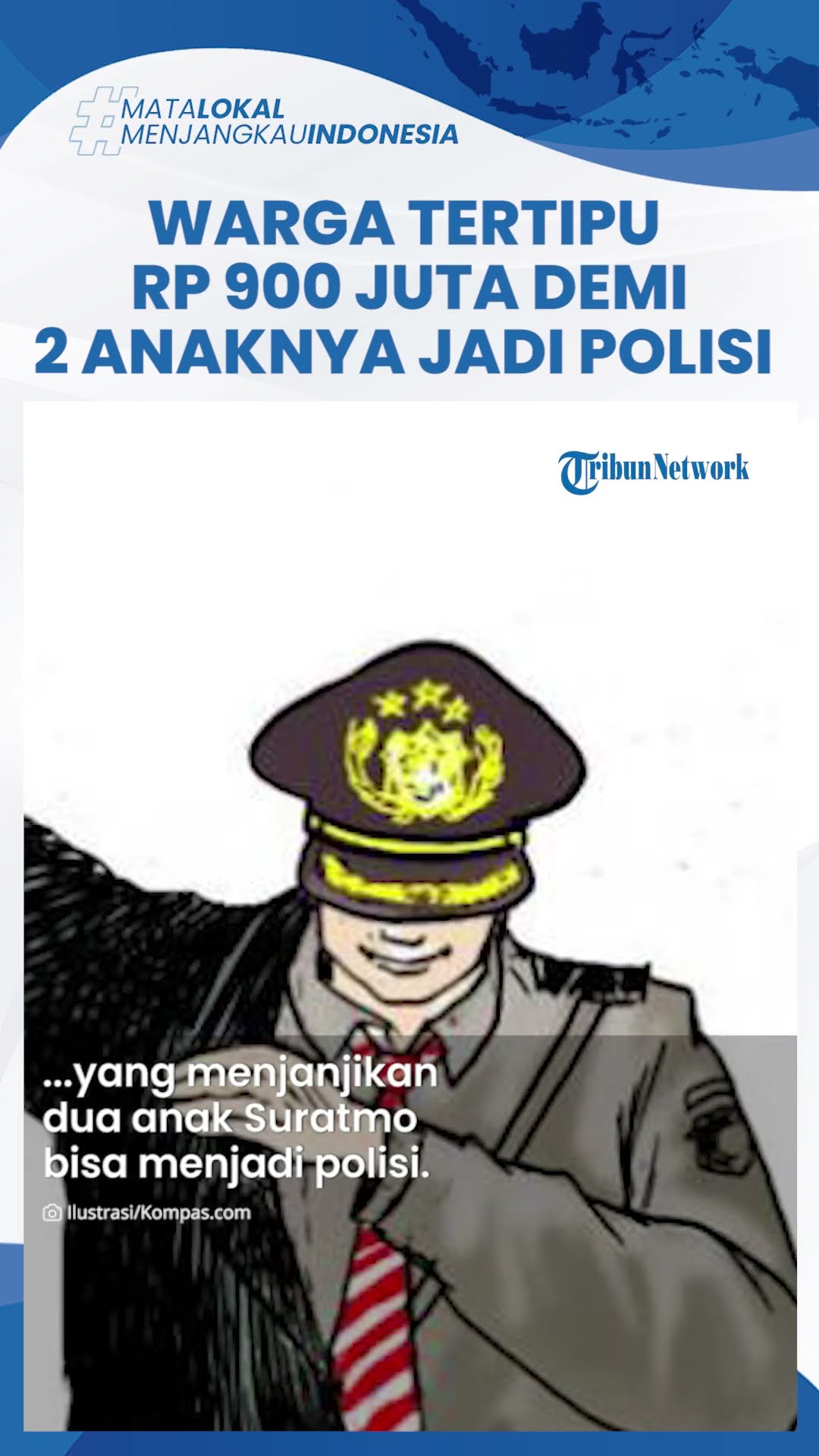 Tangis Warga Pemalang Tertipu Rp 900 Juta demi 2 Anak Jadi Polisi, Minta Tolong Presiden dan Kapolri
