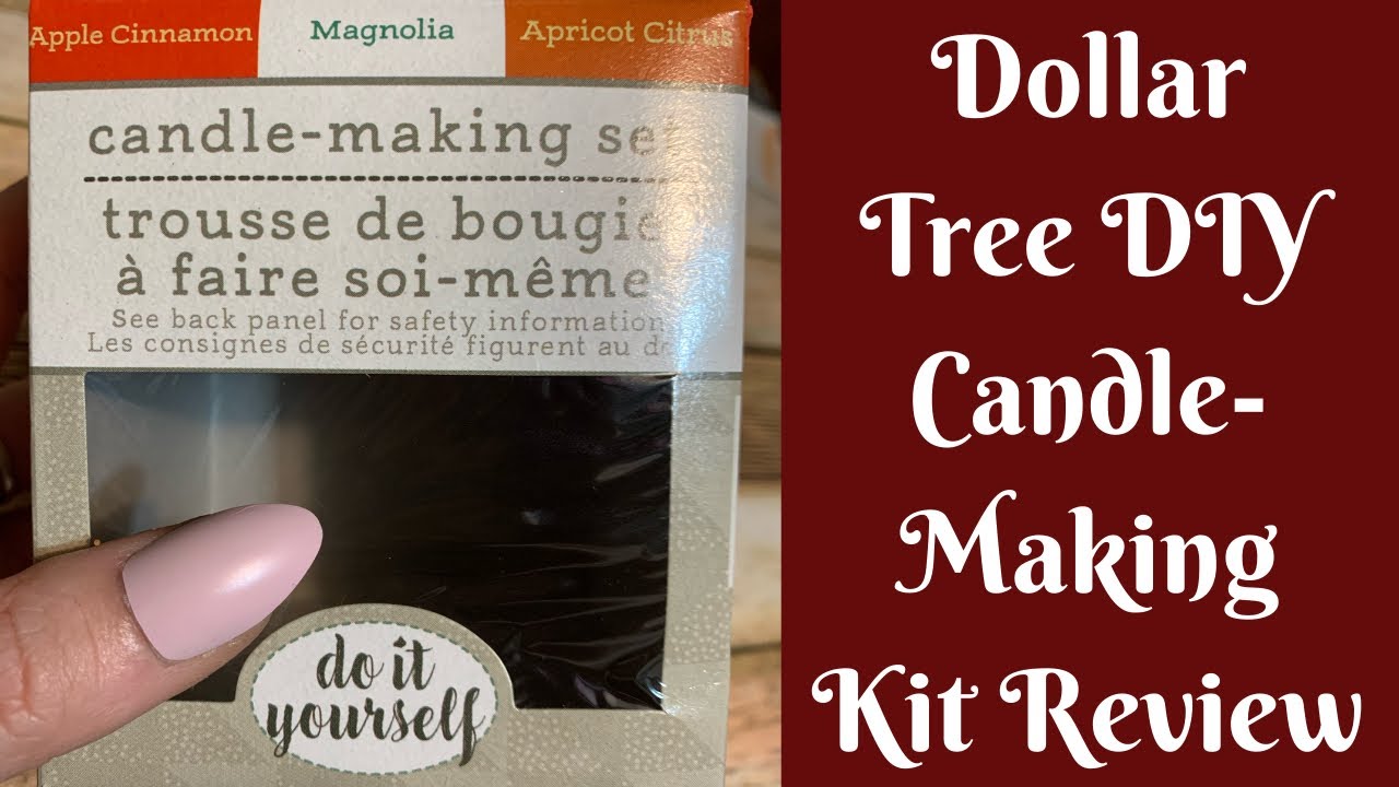 product-reviews-dollar-tree-diy-candle-making-kit-review-youtube