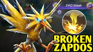 Zapdos is still a Broken Attacker in this Meta | Pokemon Unite | NINZA PLAYS