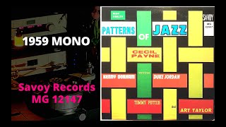[MONO LP] Cecil Payne – Patterns Of Jazz