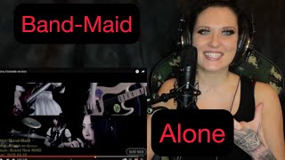 Band-Maid- Alone. Metal Singer Reacts