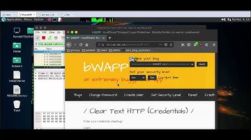 A6 Sensitive Data Exposure - Clear Text HTTP (Credentials)