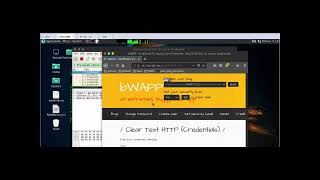 A6 Sensitive Data Exposure - Clear Text HTTP (Credentials)