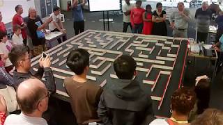 Peter Harrison Decimus 5a  BCU Tecfest 2018 maze solving MicroMouse contest