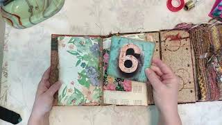 Compendium Junk Journal Flip-through Video - Cynthia St Anne and Recollect and Ramble