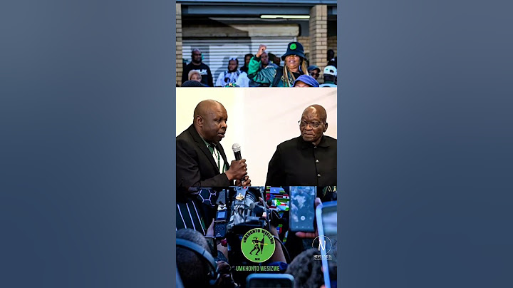 Dr John Hlophe introduces MK Party President Jacob Zuma