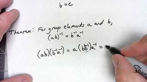 Abstract Algebra 2.4: More group properties