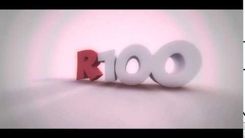 R100 Intro | C4D & AE
