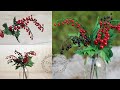 DIY Как сделать ягоды, ягодки. Как сделать красную смородину. How to make berries / Творческое место