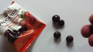 Brookside Fruit Flavored Centers dark chocolate blood orange & peach review