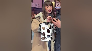 No one can count how many holes are in this shirt! #visualpuzzle #streetinterview #count