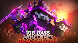 I Survived 100 Days as the LAST DRAGONBORN in Otherworld RPG