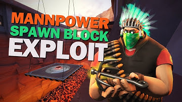 TF2 - MannPower spawn block Exploit