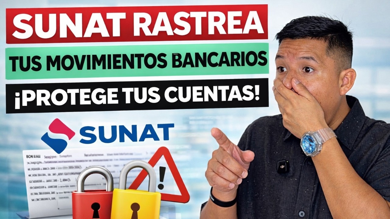😱 COMO HACE la SUNAT para SABER mis MOVIMIENTOS BANCARIOS 🚨 [YAPE, PLIN] 🤑 EVITA MULTAS [SUNAT 2026]