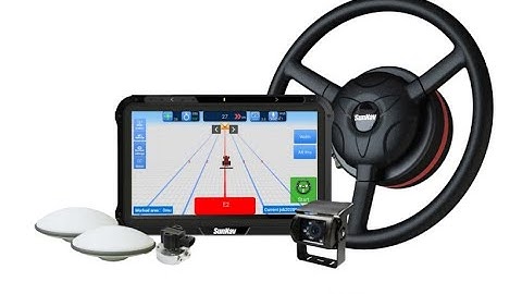 High Precision Agriculture SunNav  Auto steering System