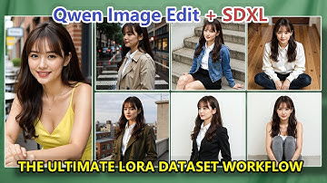 Goodbye "Plastic" Faces! The Ultimate LoRA Dataset Workflow with Qwen Image Edit + SDXL