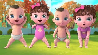 Head Shoulder Knees and Toes  Kids Songs & Nursery Rhymes @NuNuTVNurseryRhymes