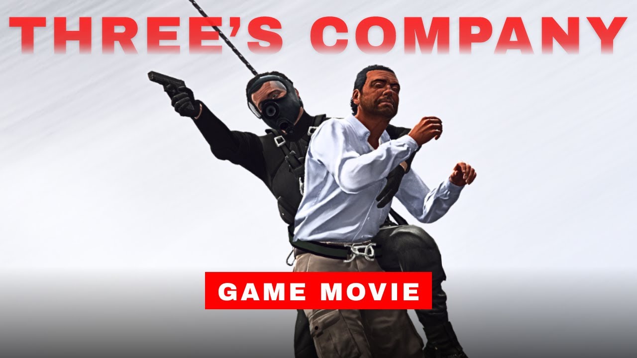 GTA 5: Миссия «Трое — это компания» | Кинематографический короткометражный фильм