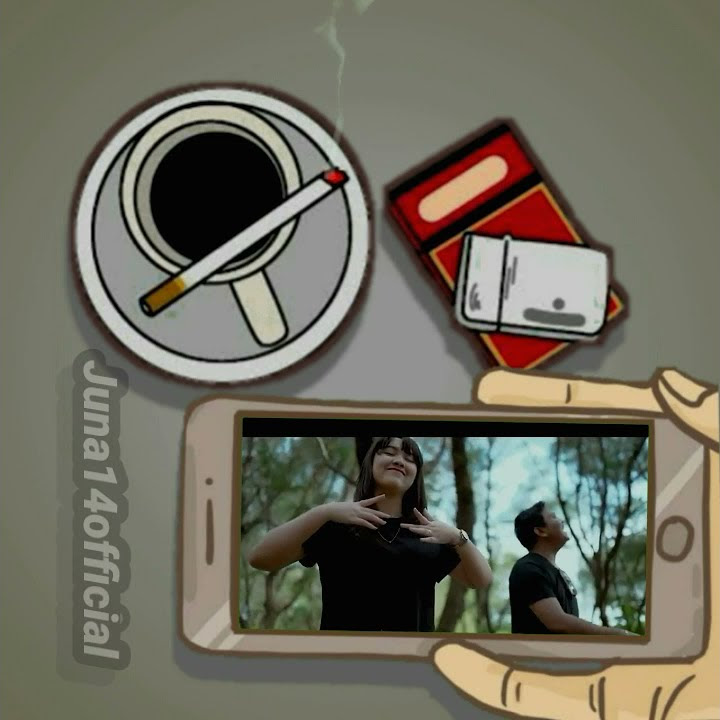 status wa animasi kopi rokok | lagu satru