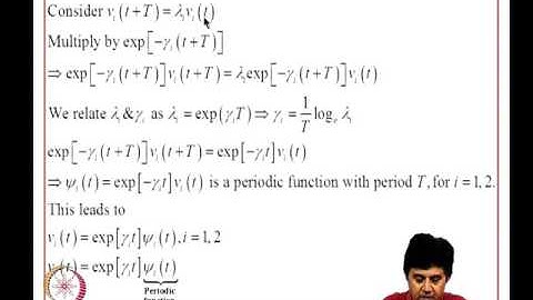 Dynamic analysis of stability and analysis of time varying systems.