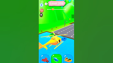 Shape-shifting Funny RaceGameplay new hyper casual games  #shorts #gameplay #shapeshifting Level 209