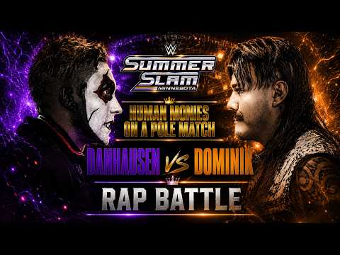 Video Danhausen vs Dominik Mysterio Human Monies on a Pole RAP BATTLE | SummerSlam 2026