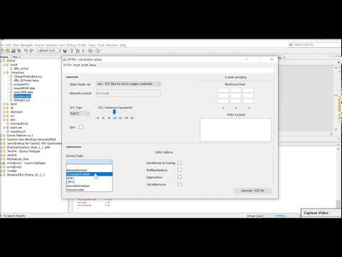 DFTB+ Input script Writer in DJMol