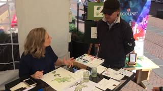 Buitendemonstratie Stéphanie Vos bij Bertus Workel