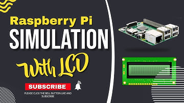 Raspberry Pi Simulation with LCD 16x2 in proteus using python