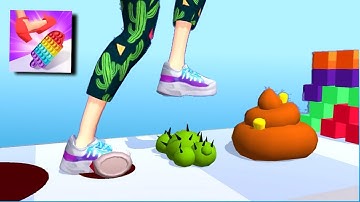 📌 Tippy Toe ! Top FreeGameplay iOS, Android Max Level Mobile Game Walkthrough Videos