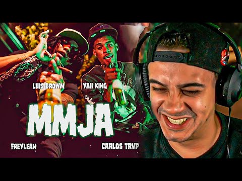 REACTION TO Yaii King x Luis Brown x Freylean x Carlos Trvp - Mmja (official video)