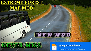 Map Mod Bussid 3.7 - Ets2 Forest Extreme Map Mod For Bus Simulator Indonesia।।Bussid Mod Map।।Bussid
