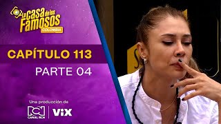 CAPÍTULO 113 - 4/5: Sale la última galáctica | Temp. 01 | LA CASA DE LOS FAMOSOS COLOMBIA