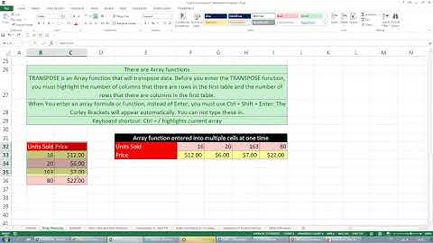Advanced Functions of Excel Formulas: Part 2