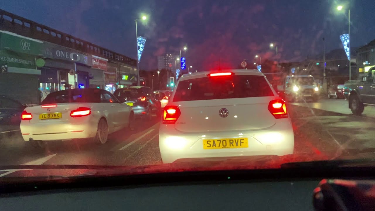 Driving in the West of Scotland - Paisley to ASDA Govan - December 2020