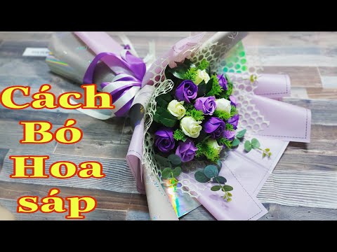 Cách bó hoa