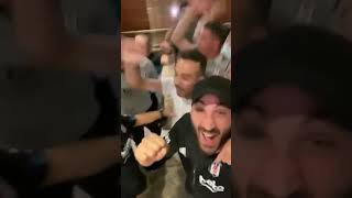 Cenk Tosun Ve Aboubakarın Şampiyonluk Sevinci