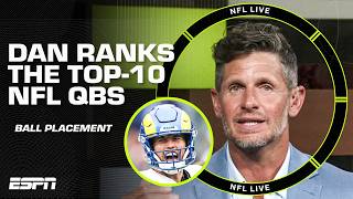 Dan Orlovsky ranks the top-10 quarterbacks in the NFL by ball placement NFL Live